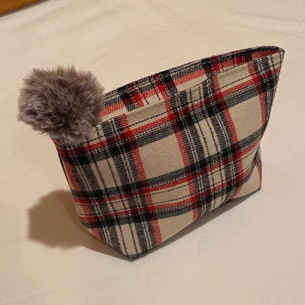 NWOT Plaid Clutch/Bag
